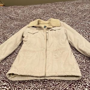 Cream corduroy coat